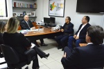 Nova Mesa da Câmara de João Pessoa faz visita ao presidente eleito do TCE-PB